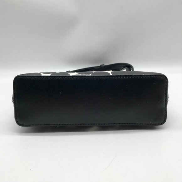 Kate Spade Black/Cream Leather Millie Grove Street Splodge Dot Crossbody - Picture 5 of 11